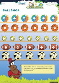 Ball Shop worksheet