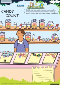 Candy Count worksheetPopulation Analysis 