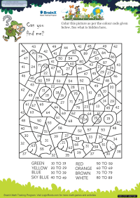 Can You Find Me 2 worksheet