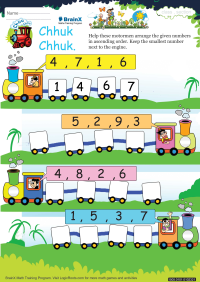 Chhuk Chhuk worksheet