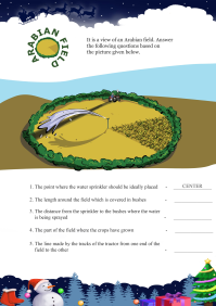 Arabian Field worksheet
