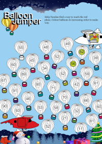 Balloon Jumper worksheet