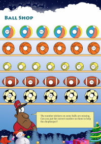 Ball Shop worksheet