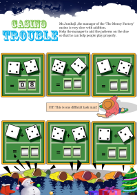 Casino Trouble worksheet