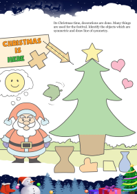 Christmas Is Here worksheet