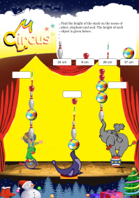 Cm Circus worksheetStraight City 
