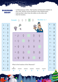 Diamond Heist worksheet