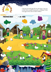 Eggy Siblings worksheet