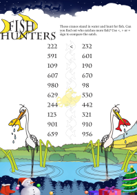 Fish Hunters worksheet