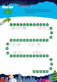 Frog Hop worksheet