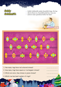 Goldy Goldsmith worksheet