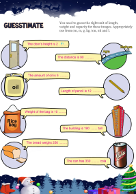 Guesstimate worksheet