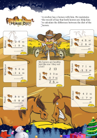 Horse Diet worksheet