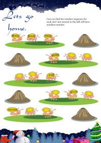Lets Go Home worksheet