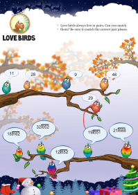 Love Birds worksheet