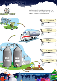Milky Way worksheet