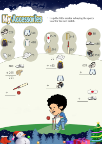 My Accessories worksheet