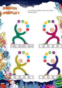 Number Jumble 2 worksheet