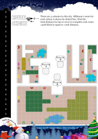 Route Choice worksheet