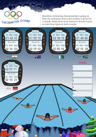 Swimming Champ worksheetMr Late 