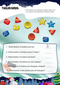 Tailor Birds worksheet