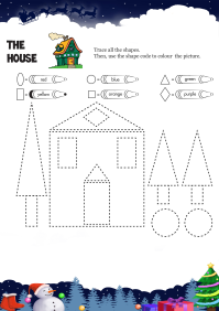 The House worksheet