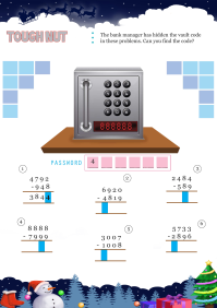 Tough Nut worksheet