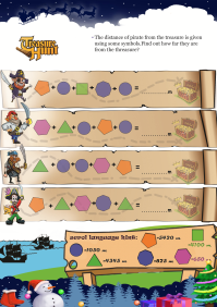 Treasure Hunt worksheet