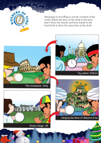Wonders Of Time 1 Junior worksheet