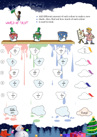 World Of Paint worksheet