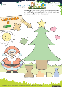 Christmas Is Here worksheet