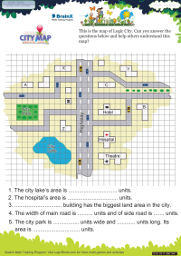 City Map worksheet