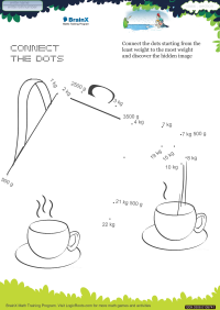 Connect The Dots Kettle worksheet