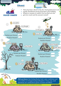Flood Needs worksheet