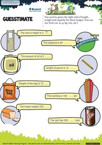 Guesstimate worksheet