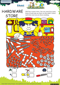 Hardware Store worksheet
