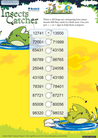 Insects Catcher worksheet