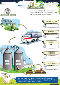 Milky Way worksheet