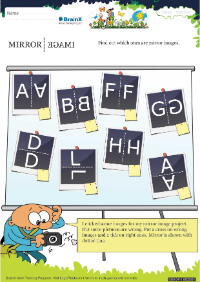 Mirror Image worksheet