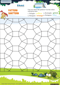 Pattern Shattern worksheet