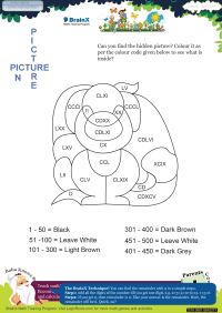 Picture In Picture Dog worksheet