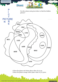 Picture In Picture Sea Horse worksheet1079 Safe 