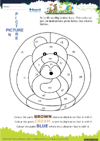 Picture In Picture Teddy worksheet