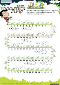 Pogo Stick Jump worksheet