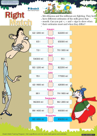 Right Match worksheetOil Well 