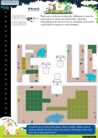 Route Choice worksheet