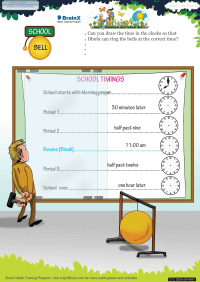 School Bell worksheet
