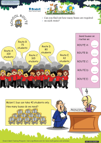School Route worksheet