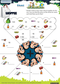 Shoppee worksheet