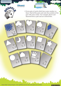 Shuffle worksheet